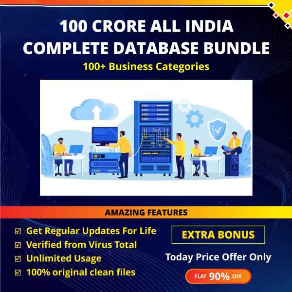 100 CRORE ALL INDIA DATABASE - UPDATED VERSION 2025
